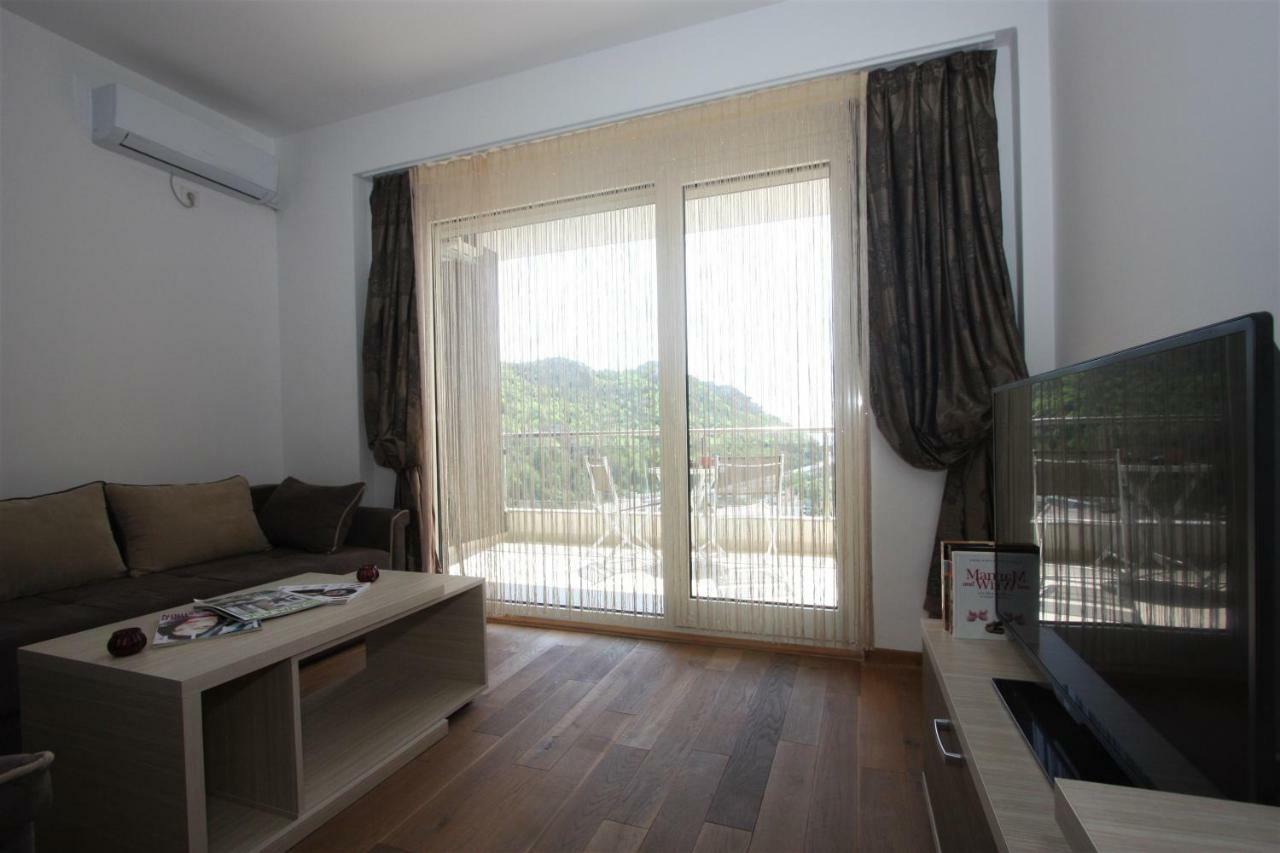 Amazing Sea View Apartment Zatvoren Budva Kültér fotó